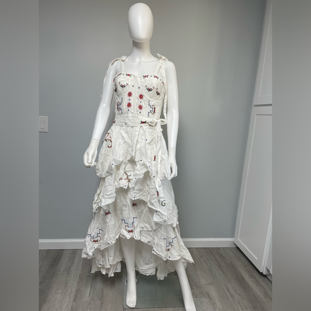 Free People Fillyboo Cross Stitch Dress - Picture 7 of 10